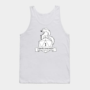 Worried Pickles the Chaotic Good Doggo Tank Top